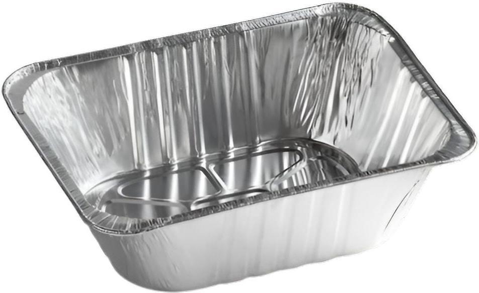 HFA - 2014-50 Aluminum Foil Pan Half Size Extra Deep Depth, 100/Cs - 2014-50-100