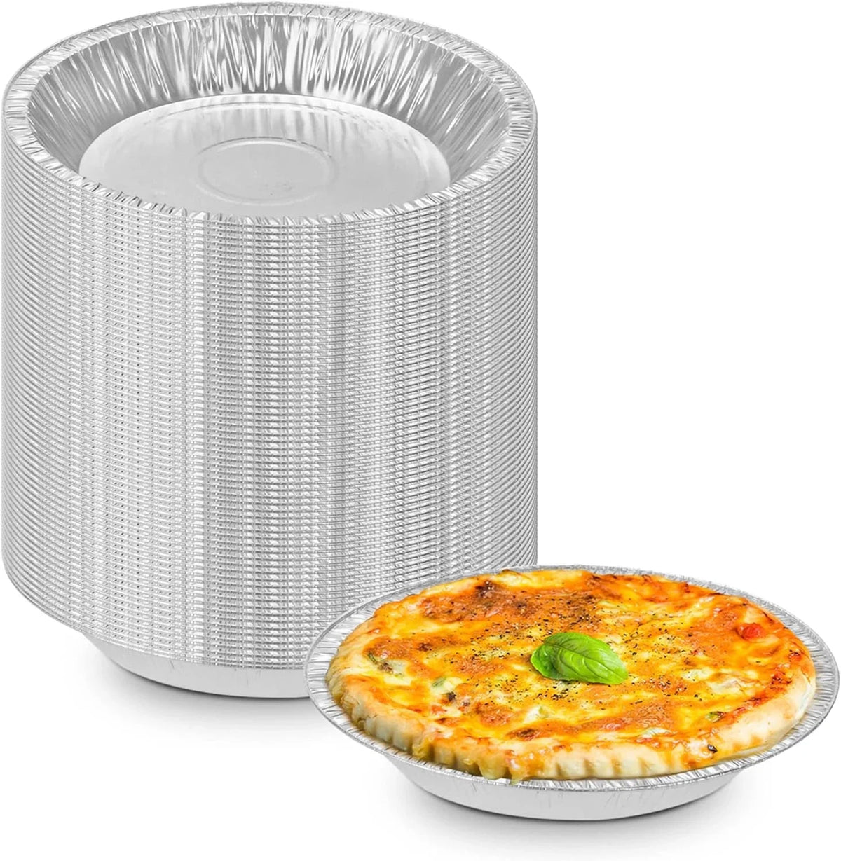 HFA - 24 Oz Foil Pie Pan, 200/Cs- 304-30-200