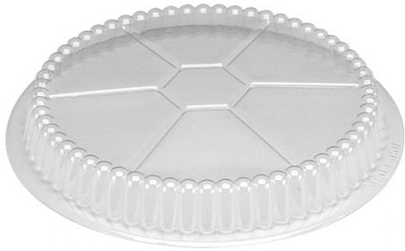 HFA - 7" Plastic Dome Lid Fits For Round Container, 500/Cs - 2047DL-500