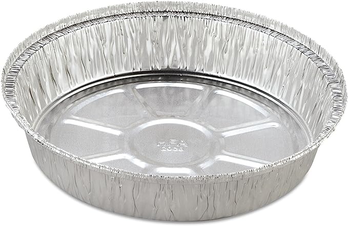 HFA - 8" Round Foil Container, 500/Cs - 2058-30-500