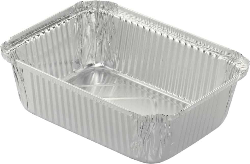 HFA - 80 Oz Oblong Entree Take-Out Foil Pan, 250/Cs - 4041-45-250 (Special Order Item)