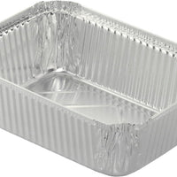 HFA - 80 Oz Oblong Entree Take-Out Foil Pan, 250/Cs - 4041-45-250 (Special Order Item)