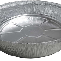 HFA - 9" Aluminum Round Full Curl Container, 500/Cs – 2046-30-500FC
