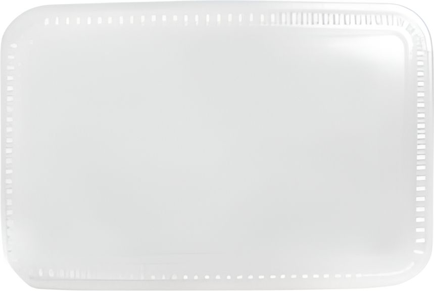 HFA - Clear Dome Lid For 2060 Oblonng Plastic Container, 500/Cs - 2060DL-500