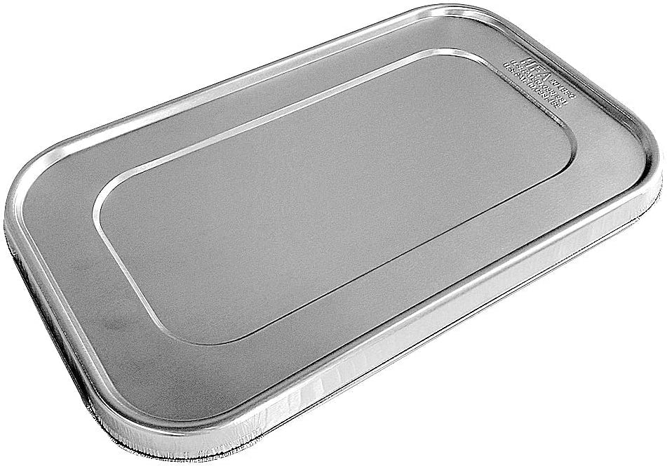 HFA - Foil Lid Fits 1/3 Steam Pan, Pack of 200 - 4030-25-200