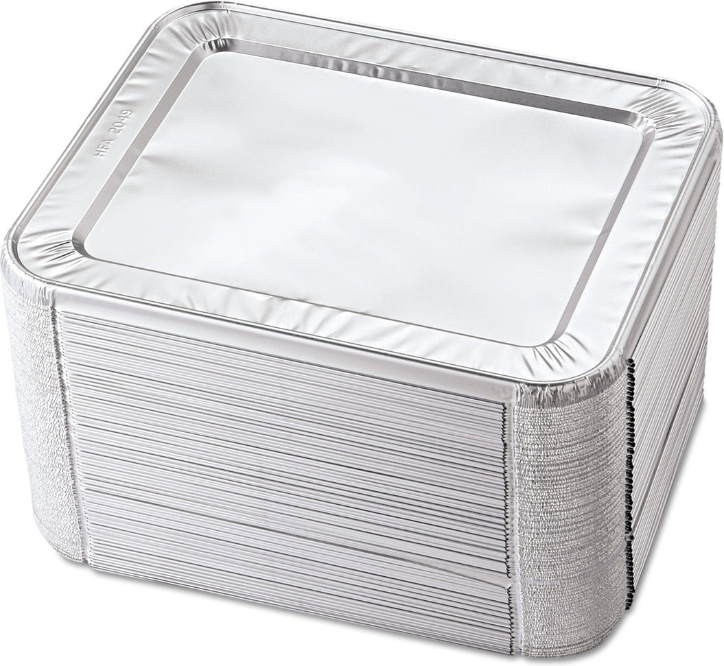 HFA - Foil Lid For Half Steam Table Pan, 100/Cs - 2049-30-100