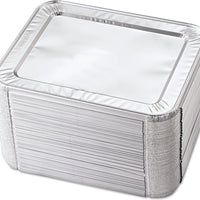 HFA - Foil Lid For Half Steam Table Pan, 100/Cs - 2049-30-100
