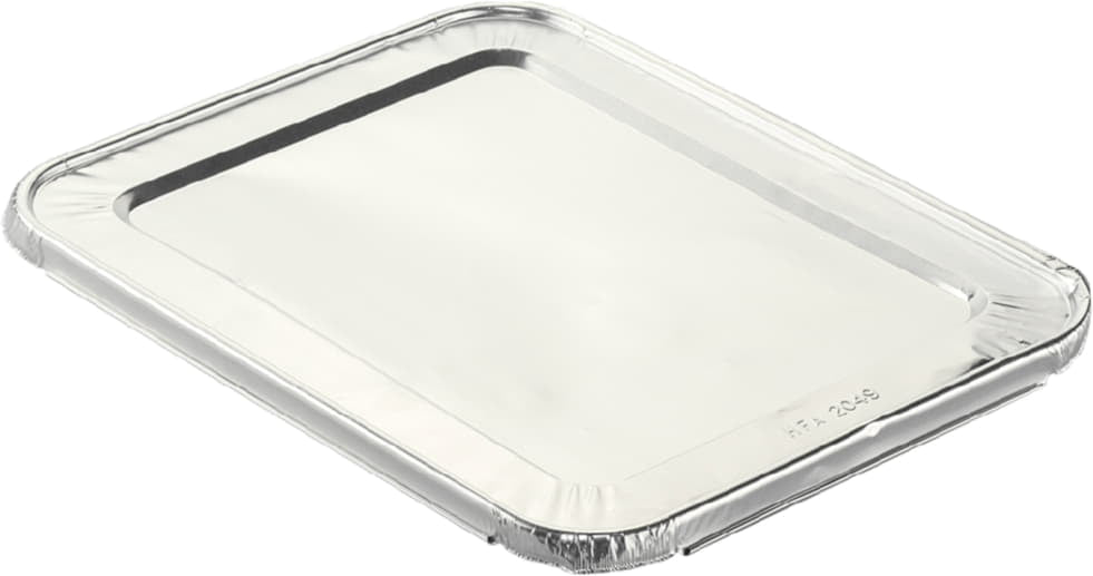 HFA - Foil Lid For Half Steam Table Pan, 100/Cs - 2049-30-100