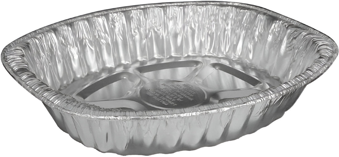 HFA - Giant Oval Foil Rack/Container, 100/Cs - 324-00-100