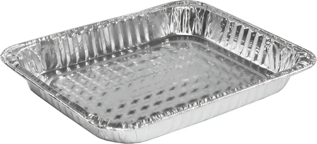 HFA - Heavy Duty 35 Gauge Half Steam Table Shallow Foil Container, 100/Cs – 320-35-100
