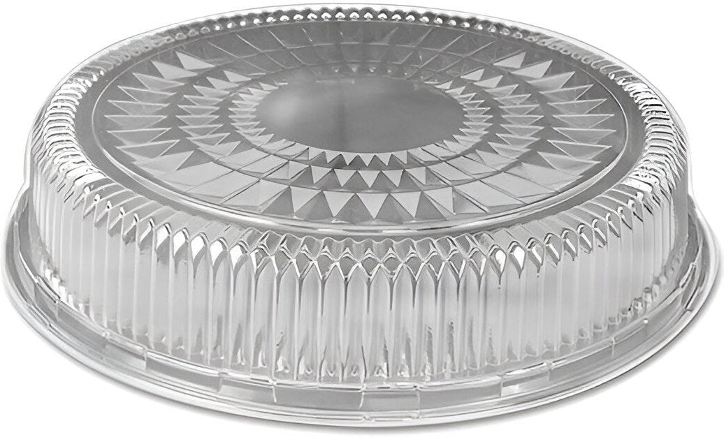 HFA - Plastic Dome Lid For 12" Round Serving Tray, 25/Cs - 4012DL-25
