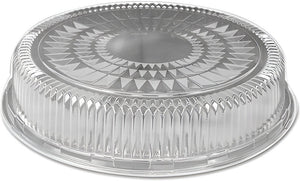 HFA - Plastic Dome Lid For 16" Round Serving Tray, 25/Cs - 2012DL-25
