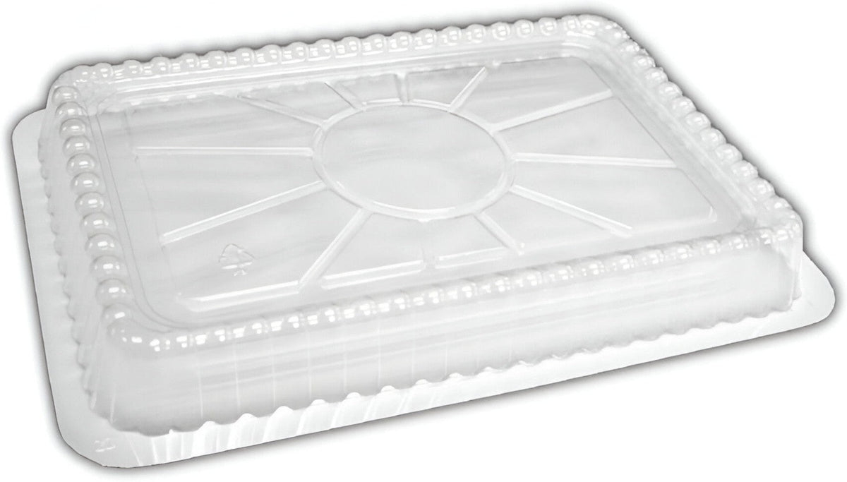 HFA - Plastic Dome Lid For 4 lb Oblong Plastic Containers, 250/Cs - 4040DL (Special Order Item)