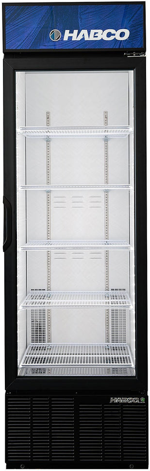 Habco - 23.9" Single Slimline Swing Door Cold Space Merchandiser Refrigerators - ESM18HC