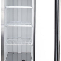 Habco - 23.9" Single Solid Swing Door Freezer with Stainless Steel Xterior - SF24HCSX