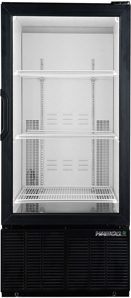 Habco - 23.9" Single Swing Door Impulse Cold Space Merchandiser - ESM10HC