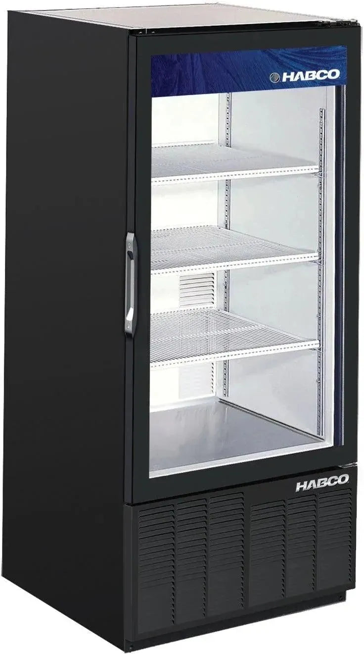 Habco - 23.9" Single Swing Door Impulse Cold Space Merchandiser - ESM10HC