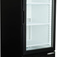 Habco - 23.9" Single Swing Door Impulse Cold Space Merchandiser - ESM10HC