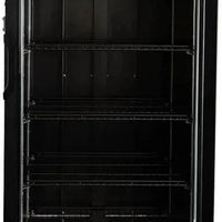 Habco - 30.5" Single Door Full Height Black Froze Space Merchandiser Freezer - SF28HCBATDM