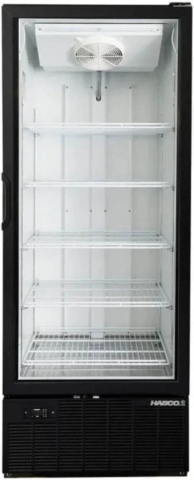 Habco - 30.5" Single Door Full Height White Froze Space Merchandiser Freezer - SF28HCBXTDM