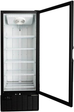 Habco - 30.5" Single Door Full Height White Froze Space Merchandiser Freezer - SF28HCBXTDM