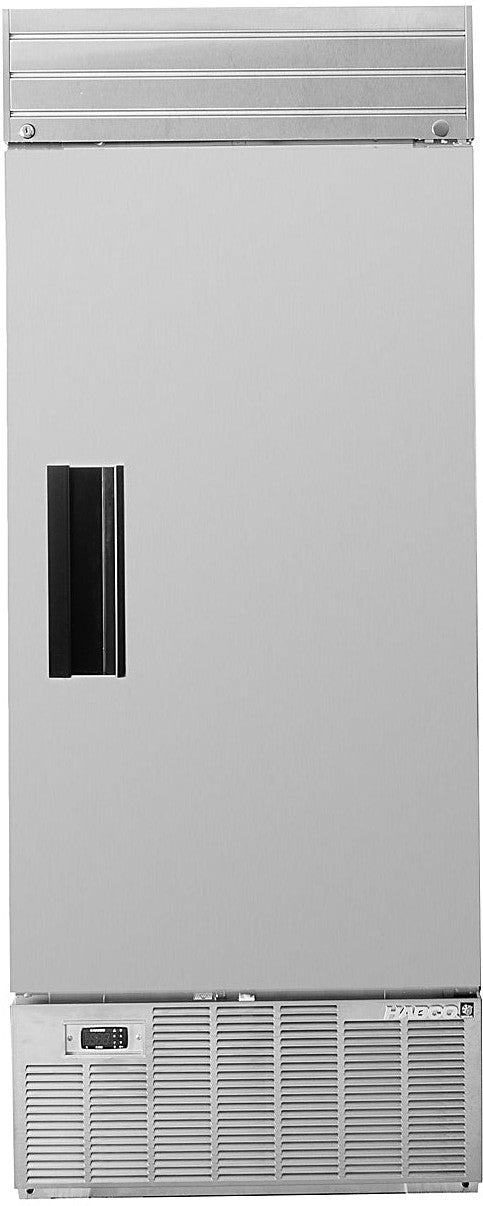 Habco - 30.5" Single Solid Swing Door Freezer Stainless Steel Xterior - SF28HCSX - DISCONTINUED