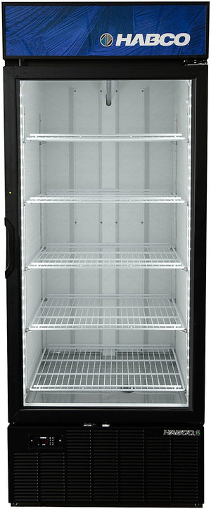Habco - 30.5" Single Swing Door Froze Space Merchandiser Refrigerators - SF28HCBXM