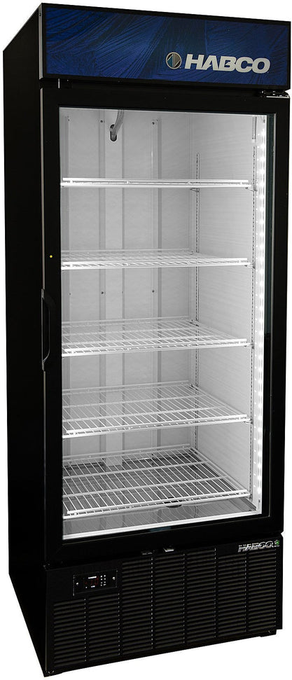 Habco - 30.5" Single Swing Door Froze Space Merchandiser Refrigerators - SF28HCBXM