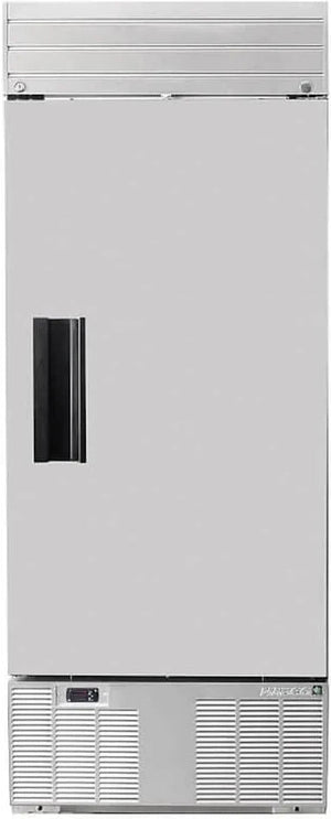 Habco - 30.5" Solid Single Swing Door Refrigerator with Stainless Steel Xterior - SE28HCSX