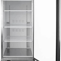 Habco - 30.5" Solid Single Swing Door Refrigerator with Stainless Steel Xterior - SE28HCSX