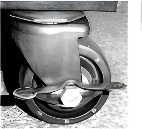 Habco - 3.75" High Swivel Caster Kit (Two Lock) - J097353