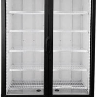 Habco - 47.5" Double Swing Door Froze Space Merchandiser Freezer - SF46HCBXM