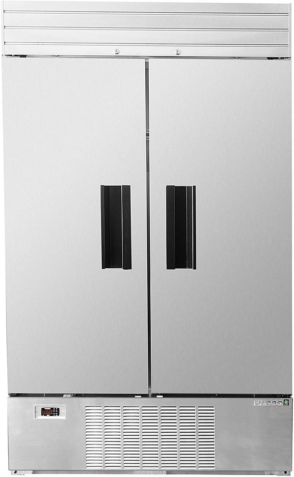 Habco - 47.5" Double Swing Solid Door Freezer with Stainless Steel Xterior - SF46HCSX - DISCONTINUED
