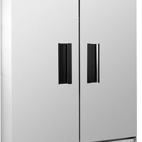Habco - 47.5" Double Swing Solid Door Freezer with Stainless Steel Xterior - SF46HCSX