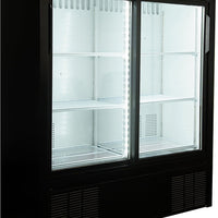 Habco - 54" Double Sliding Door Impulse Cold Space Merchandiser - ESM14SL54HC