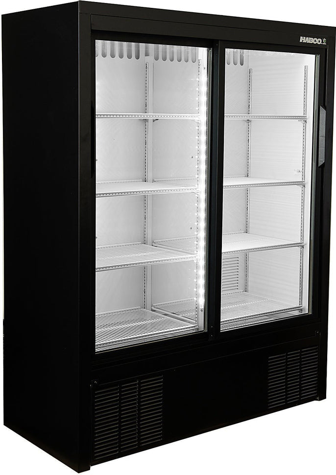 Habco - 60" Double Sliding Door Impulse Cold Space Merchandiser - ESM14SL60HC