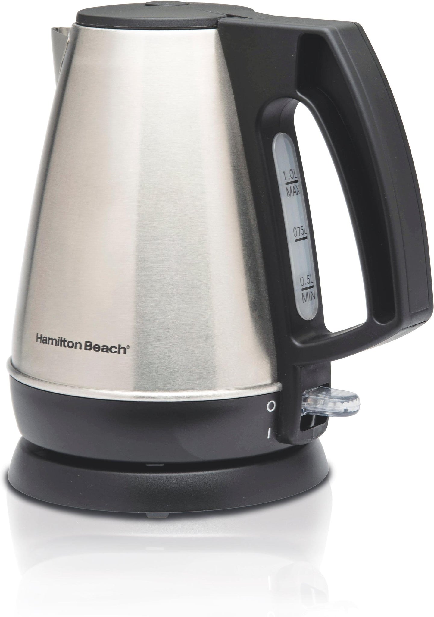 Hamilton Beach - 1 Liter Silver Stainless Steel Cordless Kettle - 40900C