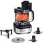 Hamilton Beach - 10-Cup Black Stack & Snap Food Processor with Bowl Scraper - 70822F