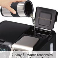 Hamilton Beach - 10 Cup FlexBrew 2-Way Programmable Coffee Maker with Thermal Carafe - 49966