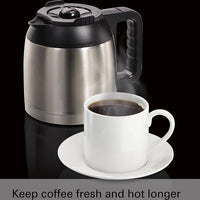 Hamilton Beach - 10 Cup FlexBrew 2-Way Programmable Coffee Maker with Thermal Carafe - 49966