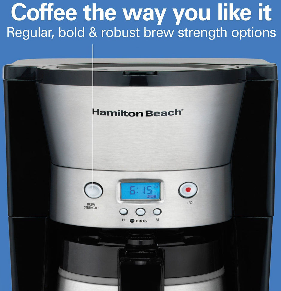 Hamilton Beach - 10 Cup Programmable Thermal Coffee Maker - 46899R