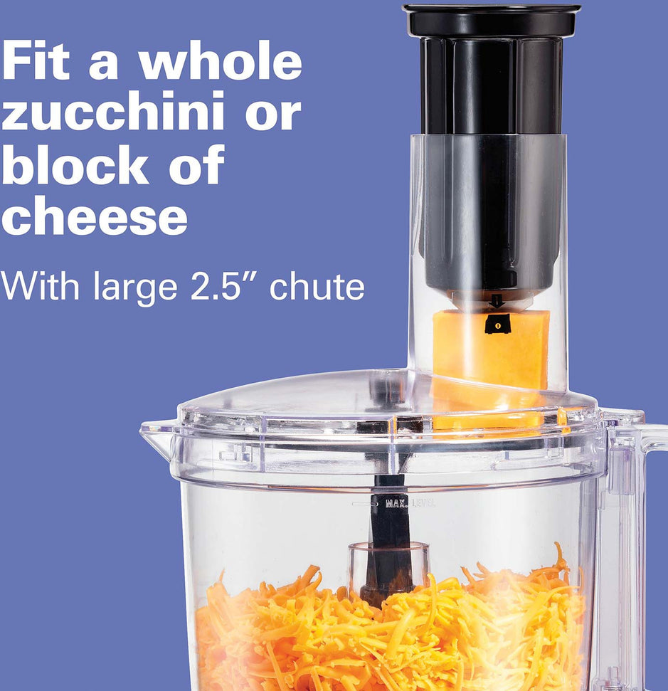 Hamilton Beach - 10 Cup Spiralizing Food Processor Silver - 70735