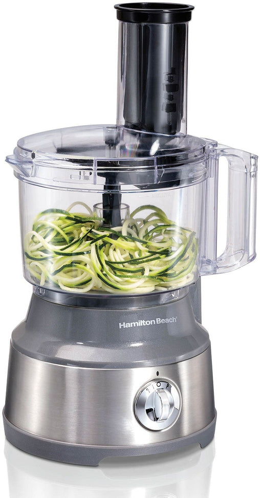 Hamilton Beach - 10 Cup Spiralizing Food Processor Silver - 70735