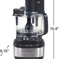 Hamilton Beach - 10-Cup Stack & Snap Food Processor with Bowl Scraper - 70822FG