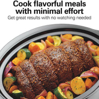 Hamilton Beach - 10 QT Extra-Large Stay or Go Slow Cooker - 33195G