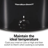 Hamilton Beach - 10 QT Extra-Large Stay or Go Slow Cooker - 33195G