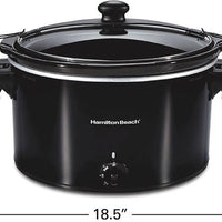 Hamilton Beach - 10 QT Extra-Large Stay or Go Slow Cooker - 33195G