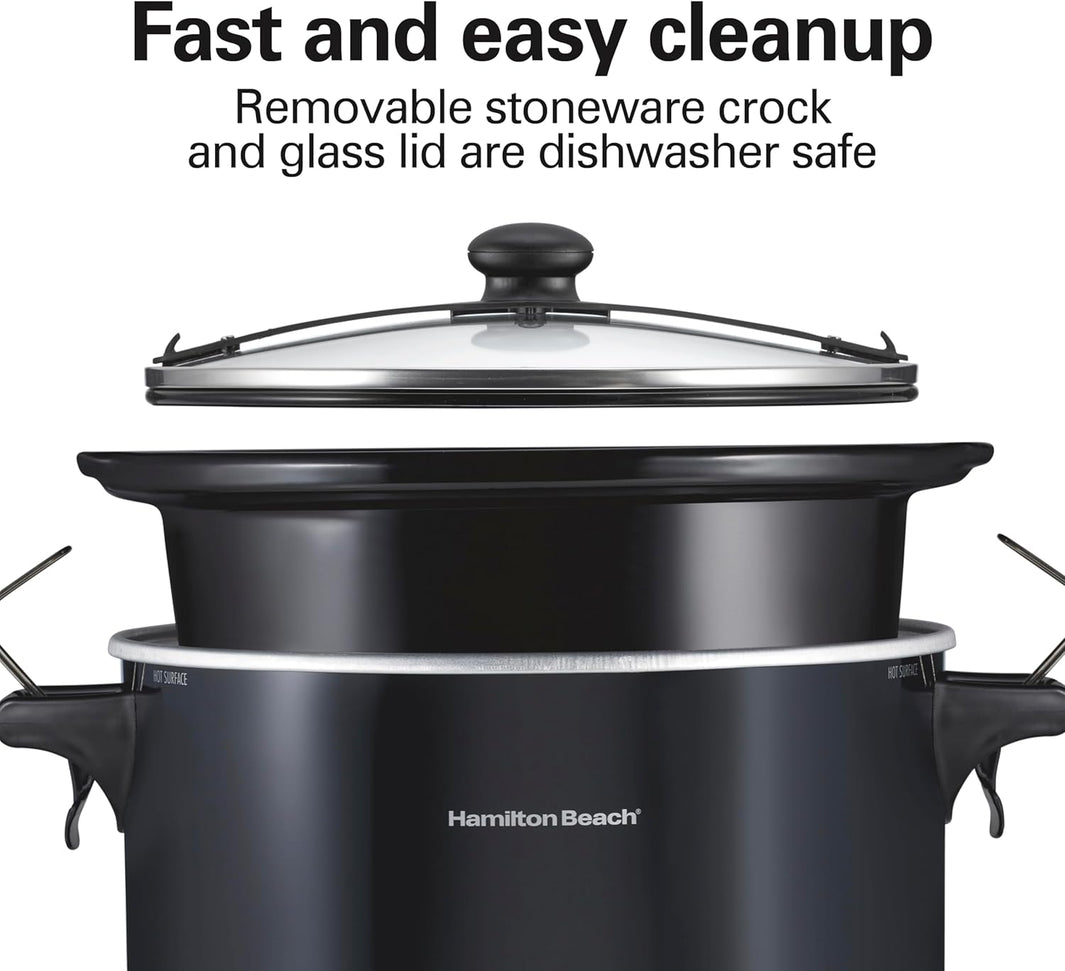Hamilton Beach - 10 Quart Black Slow Cooker - 33195