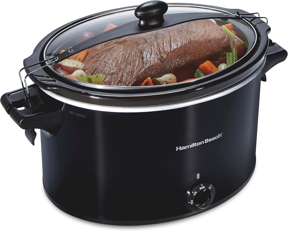 Hamilton Beach - 10 Quart Black Slow Cooker - 33195