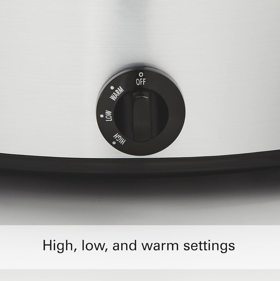 Hamilton Beach - 10 Quart Stainless Steel Slow Cooker - 33190F